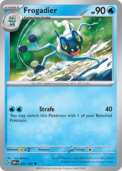 Frogadier - 057/197 (Uncommon) [OBF-057-U]