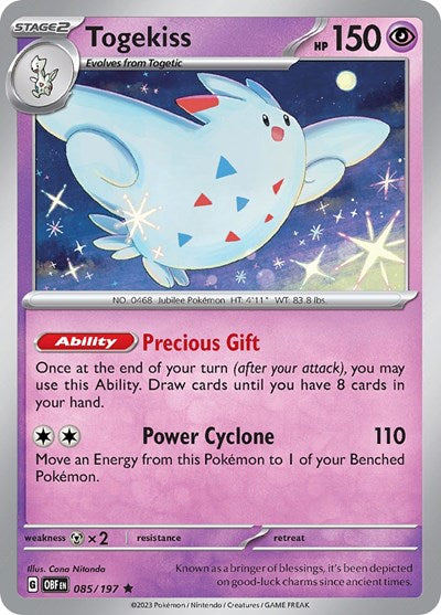 Togekiss - 085/197 (Rare) [OBF-085-R]