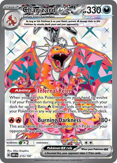 Charizard ex - 215/197 (Ultra Rare) [OBF-215-UR]