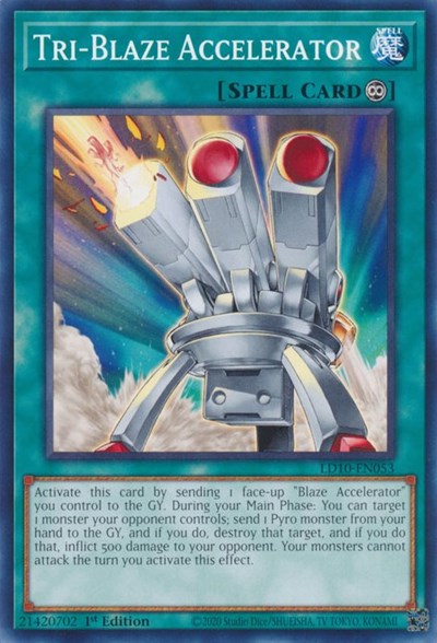 Tri-Blaze Accelerator (Common) [LD10-EN053-C]