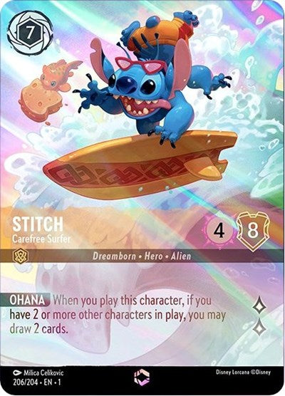 Stitch - Carefree Surfer - Enchanted [TFC-206]