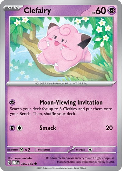 Clefairy - 035/165 (Common) [MEW-035-C]