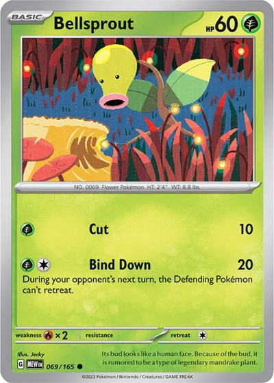 Bellsprout - 069/165 (Common) [MEW-069-C]