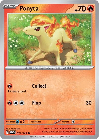 Ponyta - 077/165 (Common) [MEW-077-C]