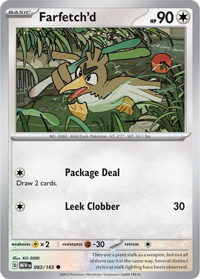 Farfetch'd - 083/165 (Common) [MEW-083-C]