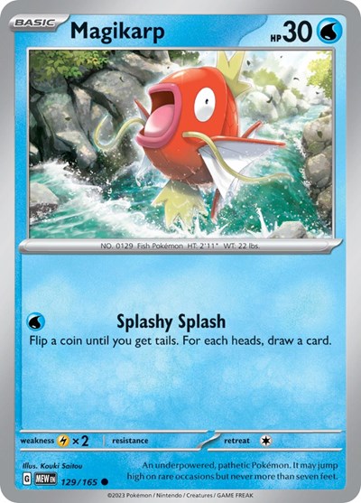 Magikarp - 129/165 (Common) [MEW-129-C]