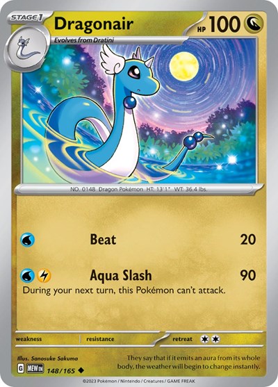 Dragonair - 148/165 (Uncommon) [MEW-148-U]