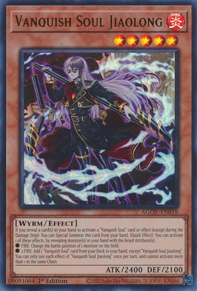 Vanquish Soul Jiaolong (Ultra Rare) [AGOV-EN018-UR]