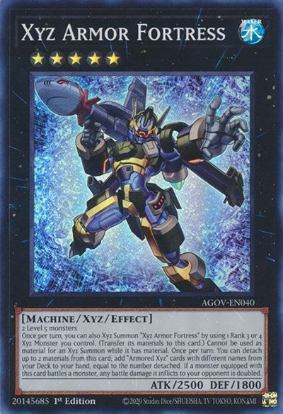 Xyz Armor Fortress (Super Rare) [AGOV-EN040-SuR]