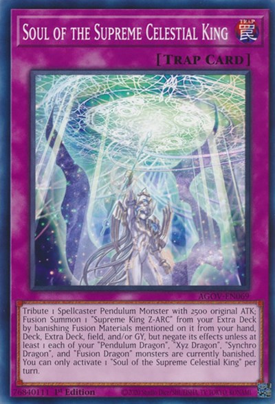 Soul of the Supreme Celestial King (Common) [AGOV-EN069-C]