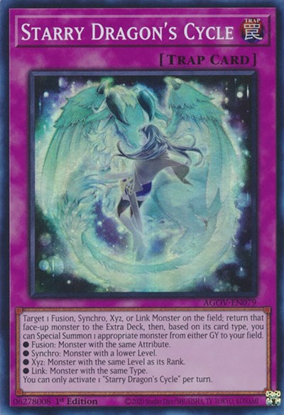 Starry Dragon's Cycle (Super Rare) [AGOV-EN079-SuR]