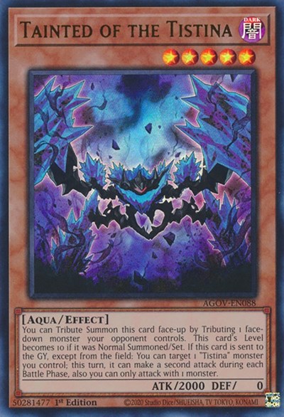 Tainted of the Tistina (Ultra Rare) [AGOV-EN088-UR]