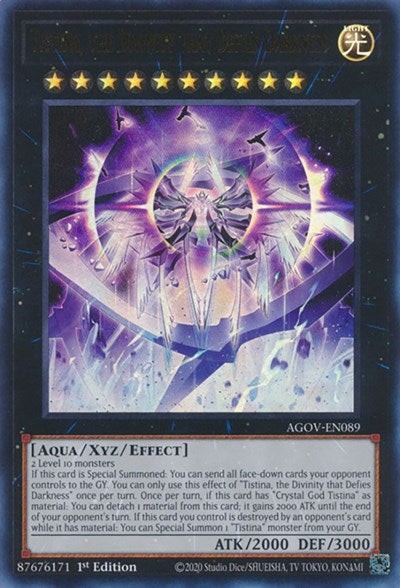 Tistina, the Divinity that Defies Darkness (Ultra Rare) [AGOV-EN089-UR]