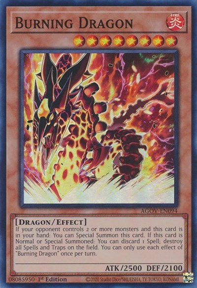 Burning Dragon (Super Rare) [AGOV-EN094-SuR]