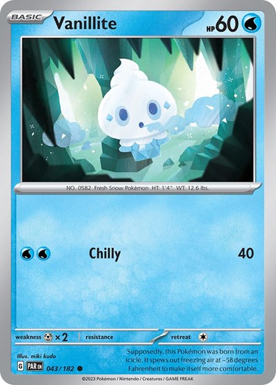 Vanillite - 043/182 (Common) [PAR-043-C]