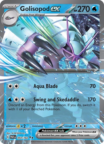 Golisopod ex - 050/182 (Double Rare) [PAR-050-DR]