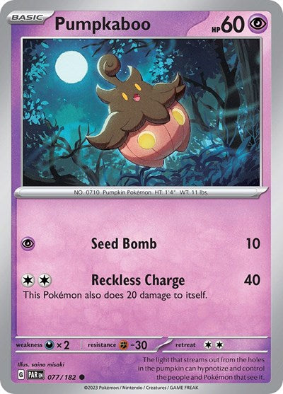 Pumpkaboo - 077/182 (Common) [PAR-077-C]