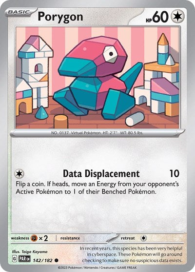 Porygon - 142/182 (Common) [PAR-142-C]