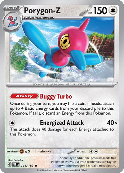 Porygon-Z - 144/182 (Rare) [PAR-144-R]