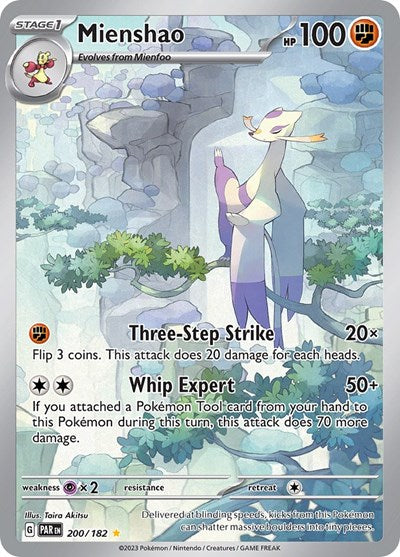 Mienshao - 200/182 (Illustration Rare) [PAR-200-IR]