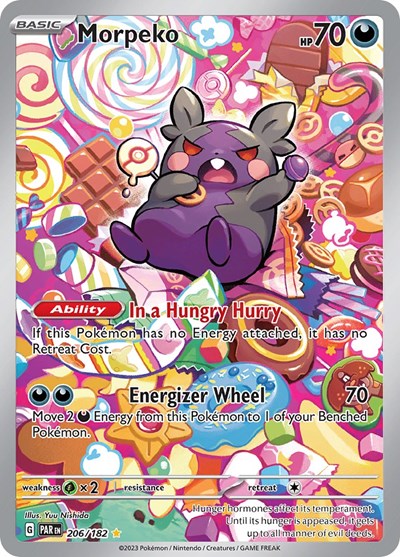 Morpeko - 206/182 (Illustration Rare) [PAR-206-IR]