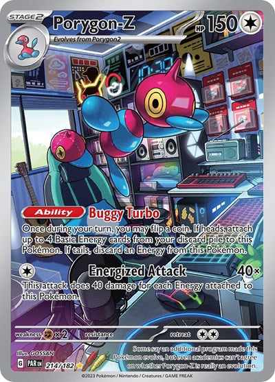 Porygon-Z - 214/182 (Illustration Rare) [PAR-214-IR]