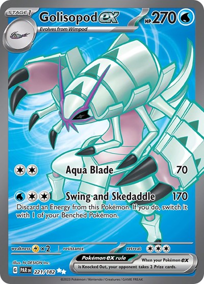 Golisopod ex - 221/182 (Ultra Rare) [PAR-221-UR]