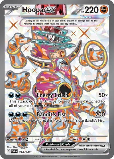 Hoopa ex - 226/182 (Ultra Rare) [PAR-226-UR]