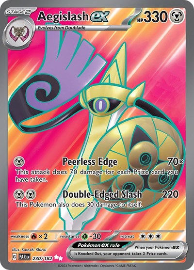 Aegislash ex - 230/182 (Ultra Rare) [PAR-230-UR]