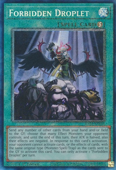 Forbidden Droplet (Prismatic Collector's Rare) [RA01-EN064-PCR]