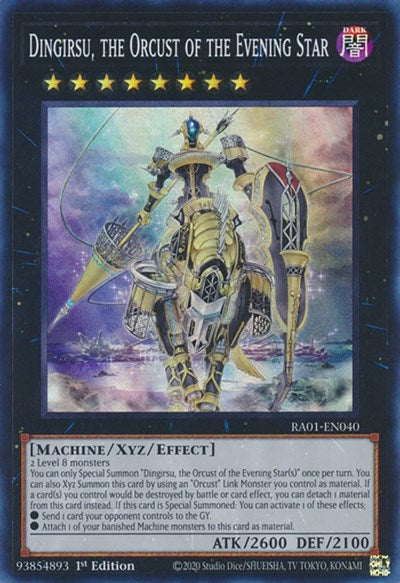 Dingirsu, the Orcust of the Evening Star (Super Rare) [RA01-EN040-SuR]