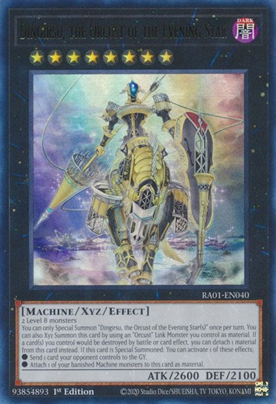 Dingirsu, the Orcust of the Evening Star (Ultra Rare) [RA01-EN040-UR]