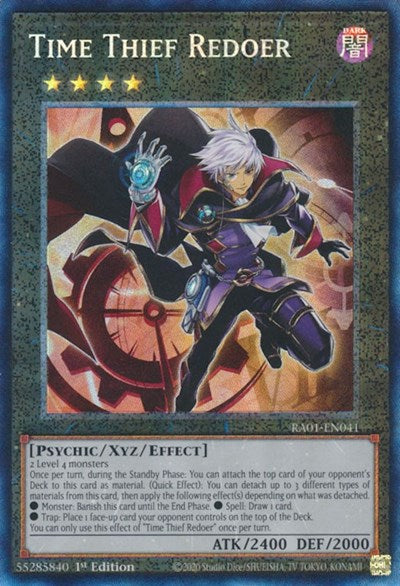 Time Thief Redoer (Prismatic Collector's Rare) [RA01-EN041-PCR]