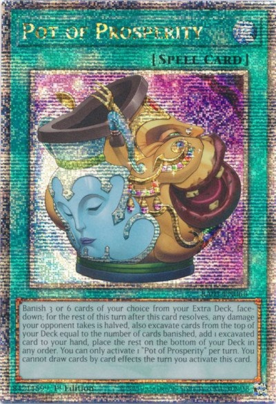 Pot of Prosperity (Quarter Century Secret Rare) [RA01-EN066-QCSR]