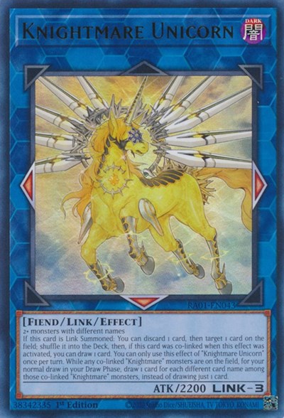 Knightmare Unicorn (Ultra Rare) [RA01-EN043-UR]