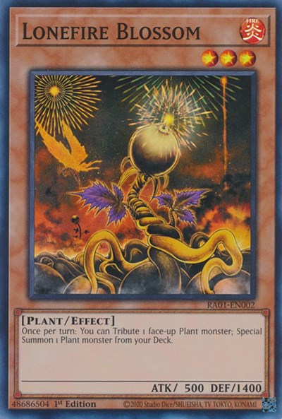 Lonefire Blossom (Super Rare) [RA01-EN002-SuR]