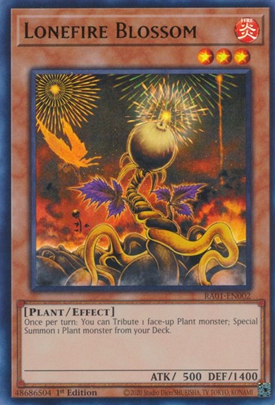 Lonefire Blossom (Ultra Rare) [RA01-EN002-UR]