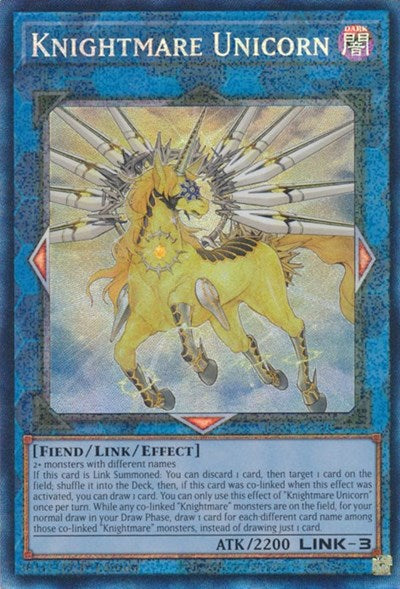 Knightmare Unicorn (Prismatic Collector's Rare) [RA01-EN043-PCR]