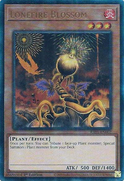 Lonefire Blossom (Prismatic Ultimate Rare) [RA01-EN002-PUR]