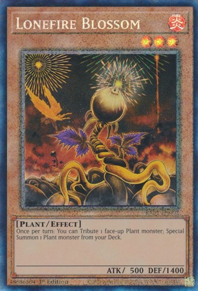 Lonefire Blossom (Prismatic Collector's Rare) [RA01-EN002-PCR]