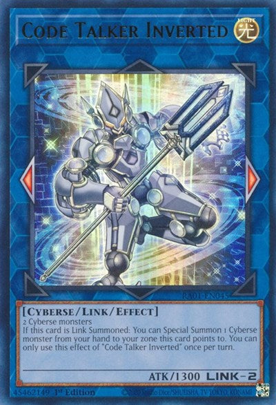 Code Talker Inverted (Ultra Rare) [RA01-EN045-UR]