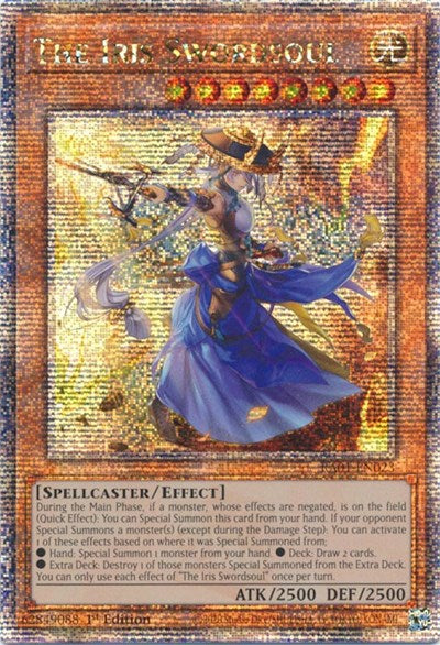 The Iris Swordsoul (Quarter Century Secret Rare) [RA01-EN023-QCSR]