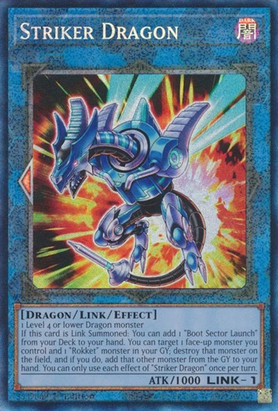 Striker Dragon (Prismatic Collector's Rare) [RA01-EN046-PCR]