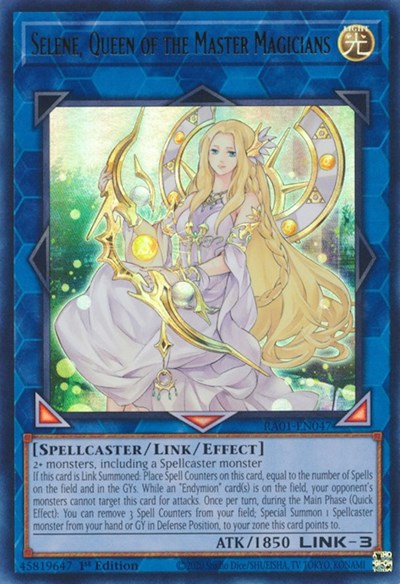 Selene, Queen of the Master Magicians (Ultra Rare) [RA01-EN047-UR]