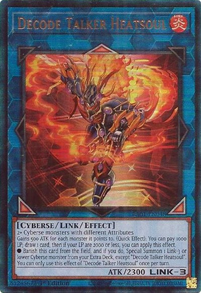 Decode Talker Heatsoul (Prismatic Ultimate Rare) [RA01-EN048-PUR]