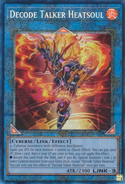 Decode Talker Heatsoul (Prismatic Collector's Rare) [RA01-EN048-PCR]