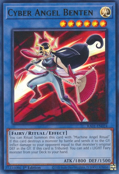 Cyber Angel Benten (Ultra Rare) [RA01-EN024-UR]