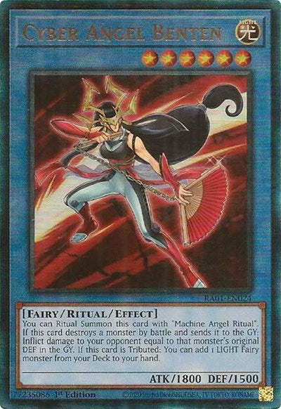 Cyber Angel Benten (Prismatic Ultimate Rare) [RA01-EN024-PUR]