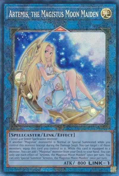 Artemis, the Magistus Moon Maiden (Prismatic Collector's Rare) [RA01-EN049-PCR]