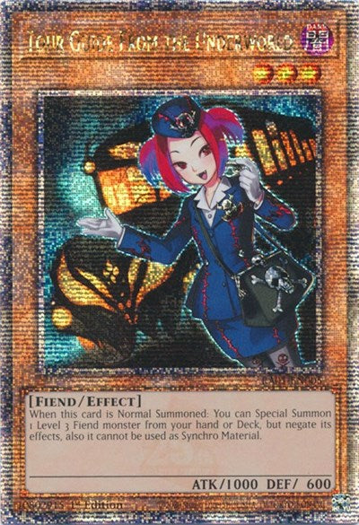 Tour Guide From the Underworld (Quarter Century Secret Rare) [RA01-EN005-QCSR]